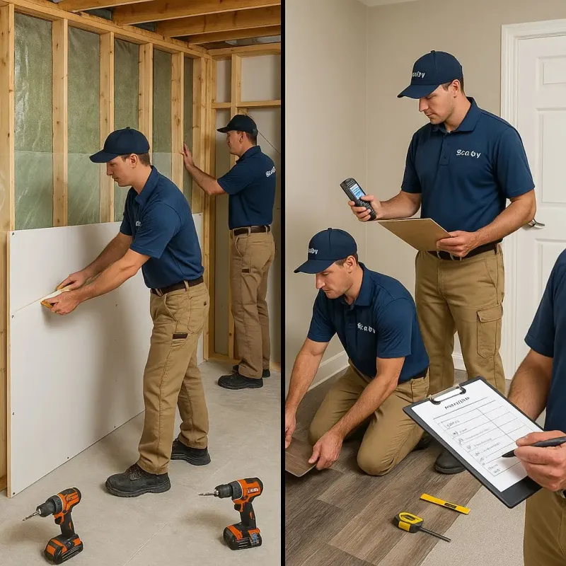 Repairs and Reconstruction process in Wilton Manors, FL
